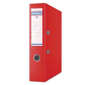 Segregator DONAU Premium-S, PP, A4 / 75mm, czerwony