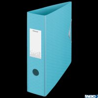 Segregator Esselte Colour Breeze, z polyfoamu A4, 82 mm, niebieski 626217