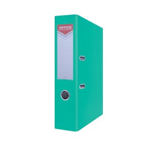 Segregator OFFICE PRODUCTS Officer, PP, A4 / 75mm, turkusowy