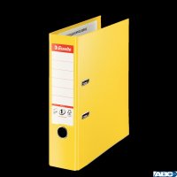 Segregator A4/80mm żółty ESSELTE No.1 POWER PLUS 624076