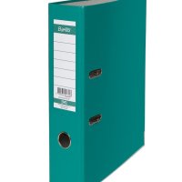 Segregator A4 80mm XXL turkusowy, z szyną BANTEX 100551794