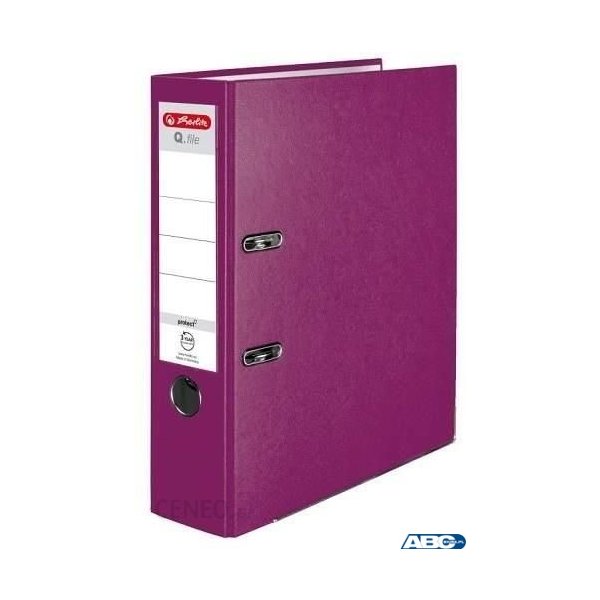 Segregator A4/80 jagodowy 50011872 Herlitz