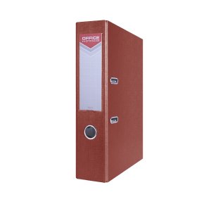 Segregator OFFICE PRODUCTS Officer, PP, A4 / 75mm, bordowy