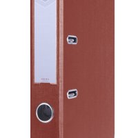 Segregator OFFICE PRODUCTS Officer z szyną, PP, A4/55mm, bordowy