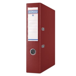 Segregator DONAU Premium-S, PP, A4 / 75mm, bordowy