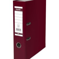 Segregator A4 80mm XXL bordowy, z szyną BANTEX 100551791