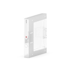 Segregator NEW BINDER MOXOM, plastikowy, A4 / 50mm, transparentny