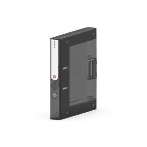 Segregator NEW BINDER MOXOM, plastikowy, A4 / 50mm, transparentny ciemny