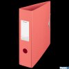 Segregator Esselte ColourBreeze, z polyfoamu A4, 82 mm, koralowy 628427