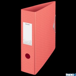 Segregator Esselte ColourBreeze, z polyfoamu A4, 82 mm, koralowy 628427