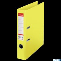 Segregator Esselte No.1 neutralny pod względem emisji CO2, A4, szer. 50 mm, żółty 627573