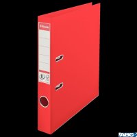Segregator A4/50mm z mechanizmem czerwony VIVIDA 624072 ESSELTE No.1