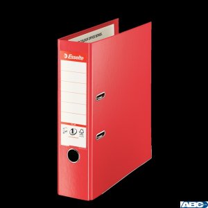 Segregator A4 / 80mm czerwony ESSELTE PLUS VIVIDA No.1 81183