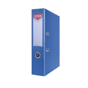 Segregator OFFICE PRODUCTS Officer, PP, A4 / 75mm, niebieski