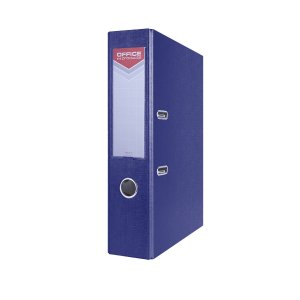 Segregator OFFICE PRODUCTS Officer, PP, A4 / 75mm, granatowy