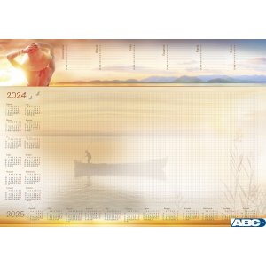 Terminarz -Planer A2 z listwą 2024 Lato Michalczyk i Prokop T-1-A2-1