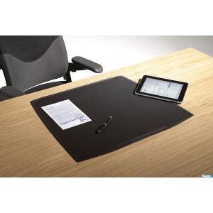 Podkład na biurko 680x530 mm Czarny 720101 DU RABLE