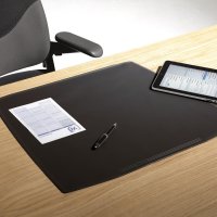 Podkład na biurko 680x530 mm Czarny 720101 DU RABLE