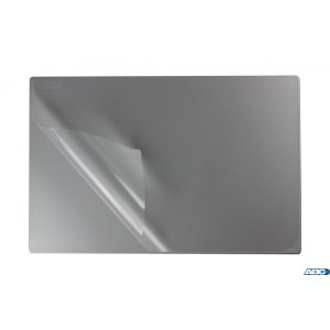 Podkład na biurko z folią 38x58 silver BIURFOL KPB-01-01