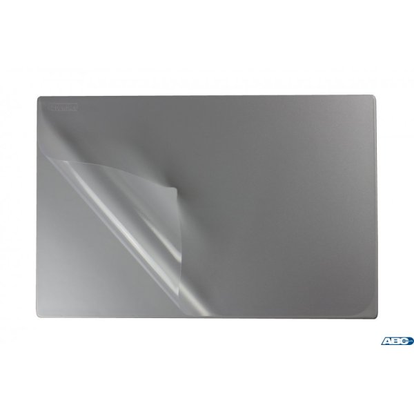 Podkład na biurko z folią 38x58 silver BIURFOL KPB-01-01