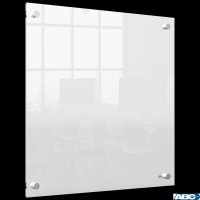 Tablica akrylowa suchościeralna do zawieszania na ścianie Nobo Home 450x450mm  1915620