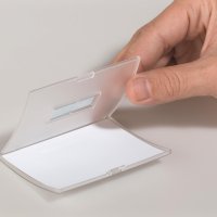 Identyfi.CLICK FOLD z magn(10) 8212 40*75 przezrocz. (X)