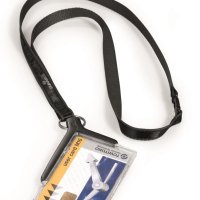Identyfikator do karty z taśmą tekstylną Antracytowy 820758 DURABLE