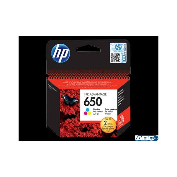 Tusz HP 650(CZ102AE)kolor 200str 1015/1515/2515/3515/3515/4515