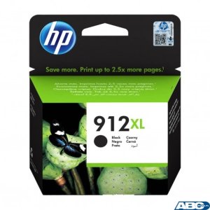 Tusz  HP 912XL (3YL84AE) czarny  825str