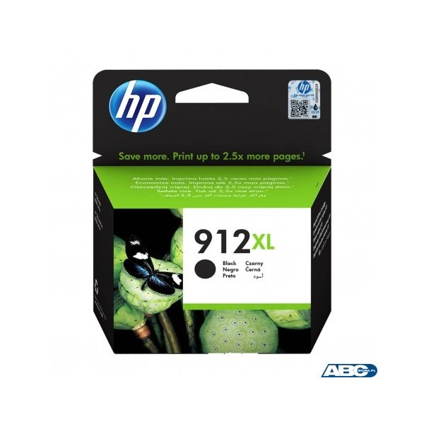 Tusz  HP 912XL (3YL84AE) czarny  825str