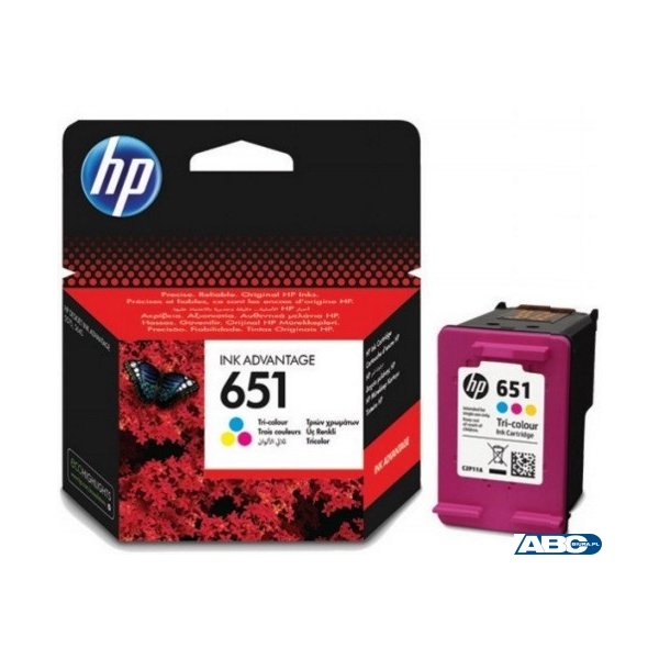 Tusz HP 651 (C2P11AE) kolor 300str