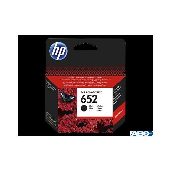 Tusz HP 652 (F6V25AE) czarny 360str.