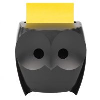 Podajnik do karteczek POST-IT, Z-Notes, sowa, + 2x45 kart. 76x76mm