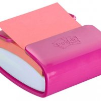 Podajnik do karteczek samoprzylepnych POST-IT® Pro (PRO-C-1SSC), fioletowy, w zestawie 1 bloczek Super Sticky Z-Notes