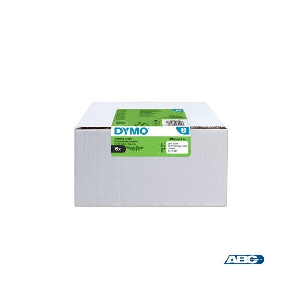 Ekstra duża etykieta logistyczna XXL (tzw. DHL)  - 102 x 210 mm, VALUE PACK 6 2177565 DYMO