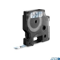 Taśma DYMO D1 - 9 mm x 7 m, czarny / przezroczysty S0720670 do drukarek etykiet (X)