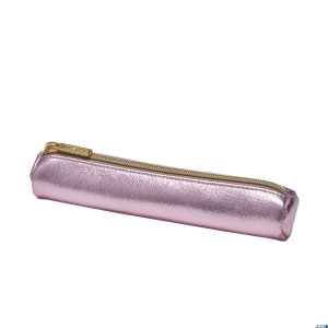Piórnik-kosmetyczka okrągły, Metalic Rose 50033300 Herlitz