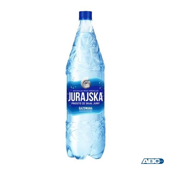Woda JURAJSKA gazowana 1.5L zgrzewka 6 szt.