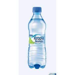 Woda KROPLA BESKIDU gazowana 0.5L butelka PET zgrzewka 12 szt.