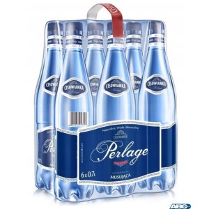 Woda CISOWIANKA 0.7l Perlage gazowana PET zgrzewka 6 szt. KAUCJA