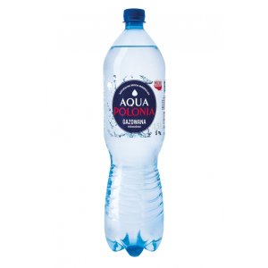 Woda mineralna Aqua Polonia, gazowana, 1,5l  /  6 butelek