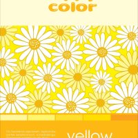 Blok Deco Yellow A4, 170g, 20 ark, 5 kol. tonacja żółta, Happy Color HA 3717 2030-012
