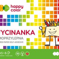 Blok Wycinanka samoprzylepna A5, 8 ark, Happy Color HA 3710 1520-S8