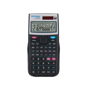 Kalkulator naukowy DONAU TECH, 401 funkcji, 164x84x19 mm, czarny
