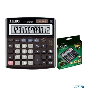 Kalkulator dwuliniowy TOOR TR-310DB-W 10-pozycyjny 120-1904 (X)