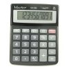 Kalkulator biurowy VECTOR KAV CD-1202 BLK, 10-cyfrowy, 103x130mm, czarny