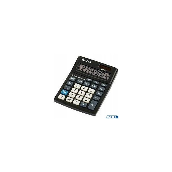 Kalkulator biurowy ELEVEN CMB1201-BK Business Line, 12-cyfrowy, 137x102mm, czarny