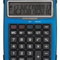 Kalkulator wodoodporny CITIZEN WR-3000, 152x105mm, niebieski