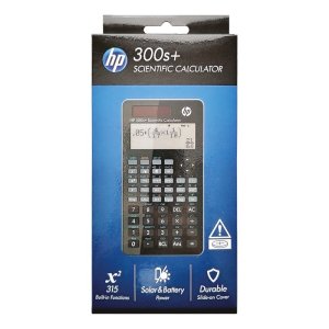 Kalkulator naukowy HP-300SPLUS / INT BX, 315 funkcji, 155x84x20mm, czarny