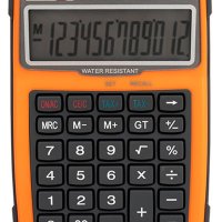 Kalkulator wodoodporny CITIZEN WR-3000, 152x105mm, pomarańczowy